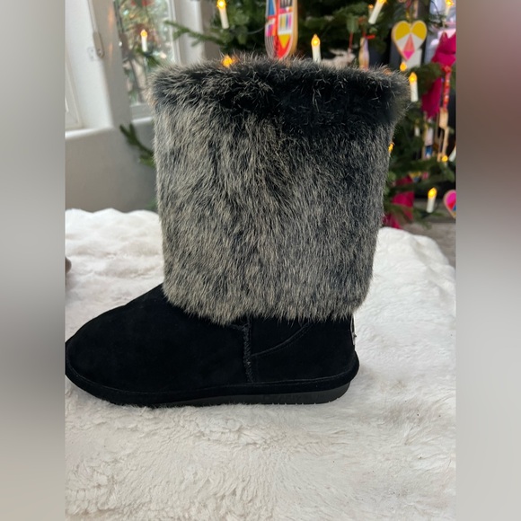 Bear Paw Women’s Cow Fur Boots Size 10 - Picture 6 of 10